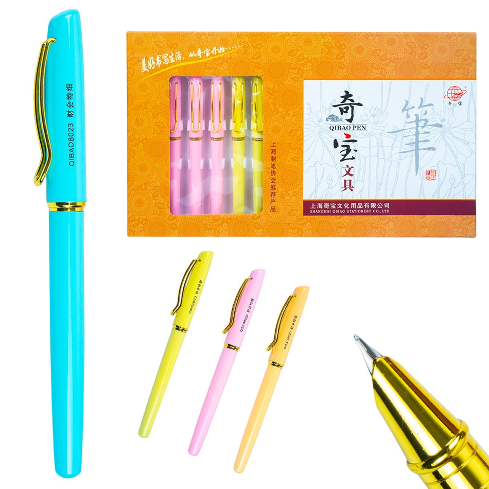 Stilou Din Metal, Colorat, Qibao 8023-sc