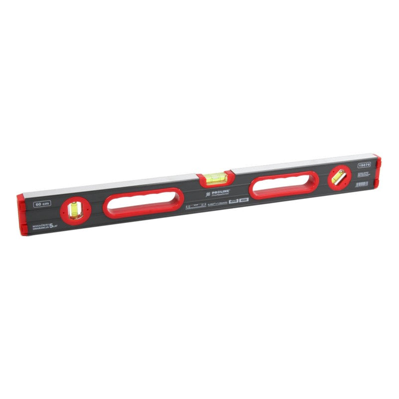 Nivela cu mânere PROLINE 3 bule, profil aluminiu