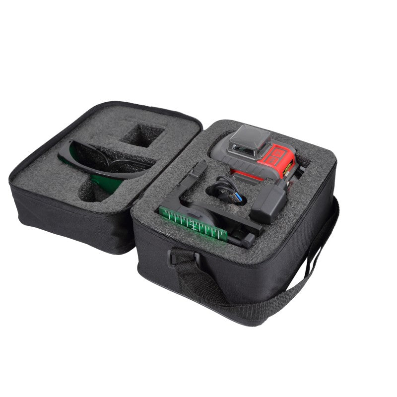 Nivela laser autonivelantă fascicul verde 3 mm precizie 10 m clasa 2 PROLINE 15169