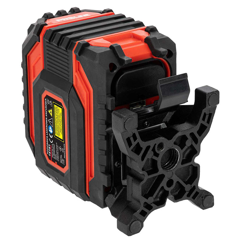 Nivela laser autonivelantă 0.3 mm/1 m, 25 m, 360°/2D, fascicul verde, IP54, acumulator Li-Ion PROLINE 15191