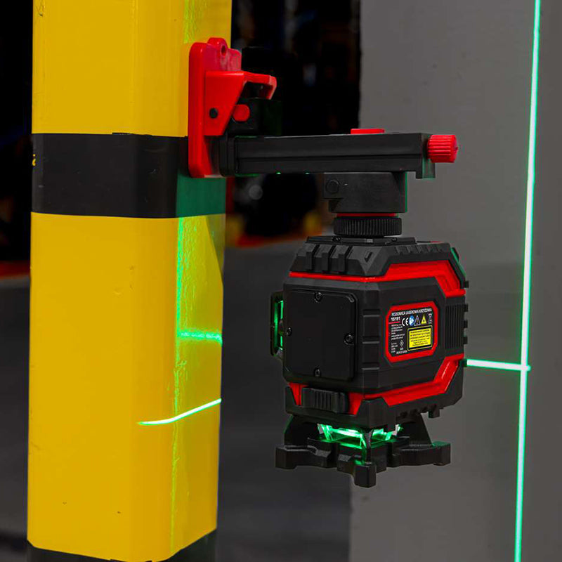Nivela laser autonivelantă 0.3 mm/1 m, 25 m, 360°/2D, fascicul verde, IP54, acumulator Li-Ion PROLINE 15191