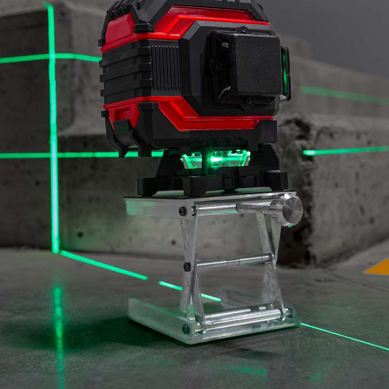 Nivela laser autonivelantă 360° 3D, fascicul verde, 25 m, Li-Ion, PROLINE 15192