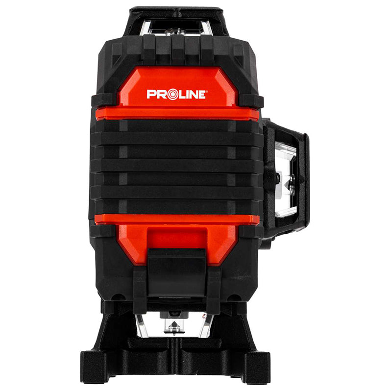 Nivela laser autonivelantă 4D, fascicul verde 25 m, IP54, PROLINE 15193