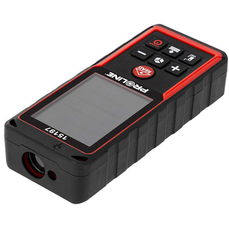 Telemetru laser multifunctional PROLINE cu afisaj iluminat si memorie 99 masuratori, cod furnizor