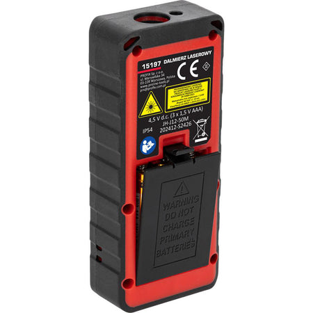 Telemetru laser multifunctional PROLINE cu afisaj iluminat si memorie 99 masuratori, cod furnizor