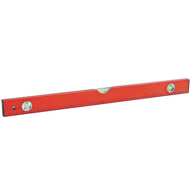 Nivelă clasică cu 3 bule pentru 3 planuri, 600 mm, corp aluminiu, gradație MEGA 15206
