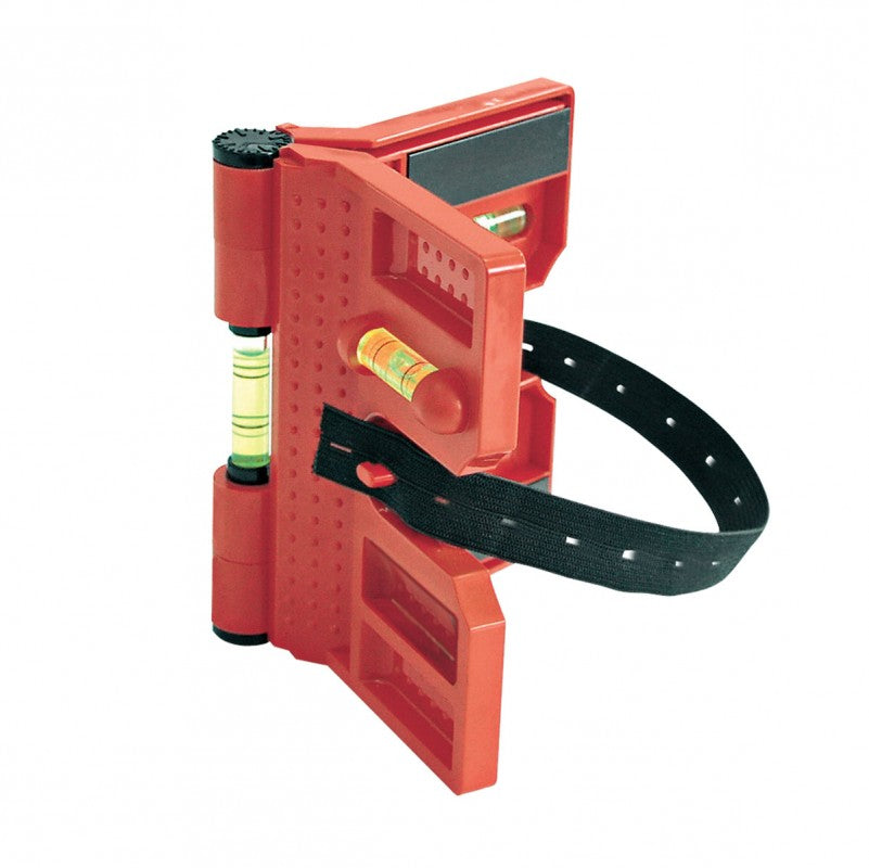 Nivelă plastic magnetică pentru stâlpi cu 3 bule 135 mm PROLINE 15300