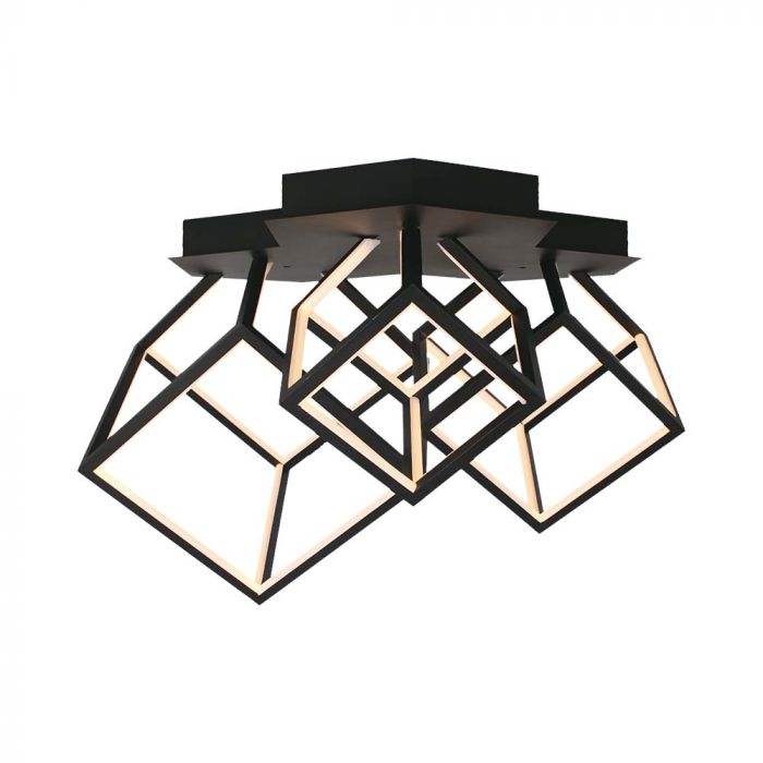 Candelabru Led 46w 3000k 64.5x55x42cm - Negru