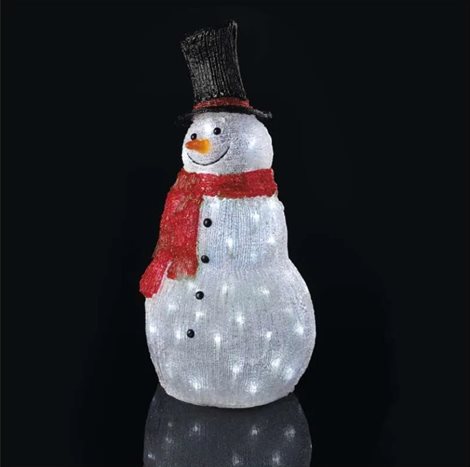 Decoratiuni - 60 Led-Uri Om De Zapada 61 Cm, Alb Rece, Ip44, Temporizator