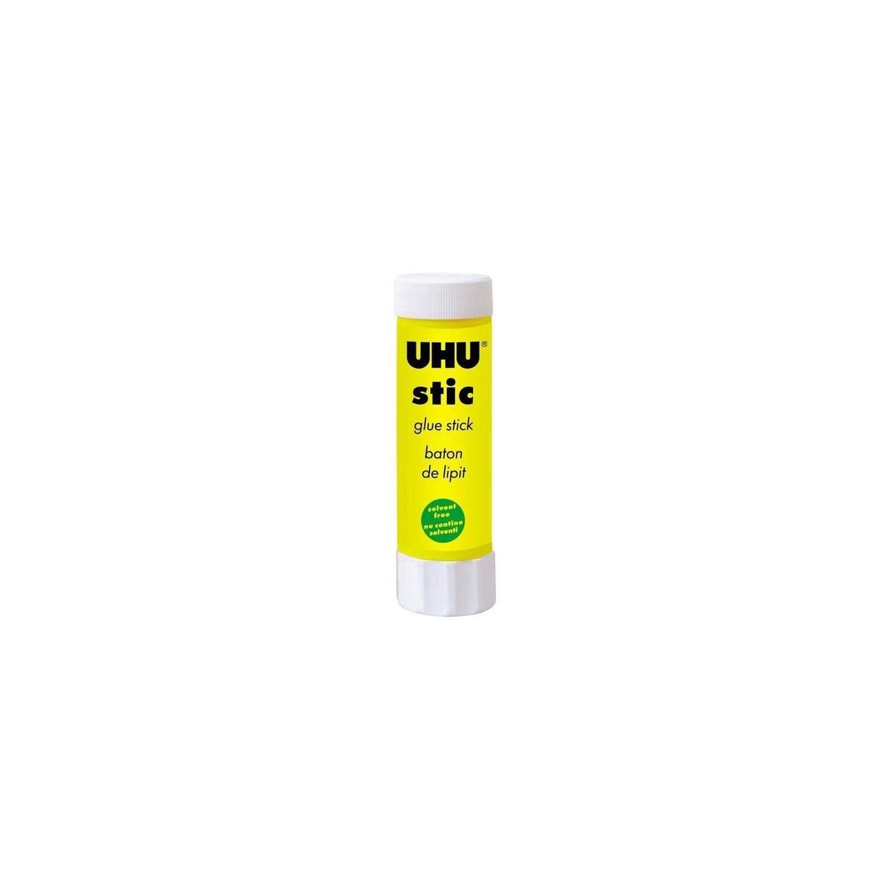 Lipici pentru hârtie UHU stic 40g - adeziv solid, nontoxic, ideal școală