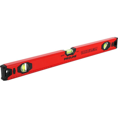 Nivelă standard cu 3 bule, precizie 0.5 mm/m, profil aluminiu, PROLINE