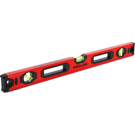 Nivela standard PROLINE, 3 bule, profil aluminiu, magneți puternici