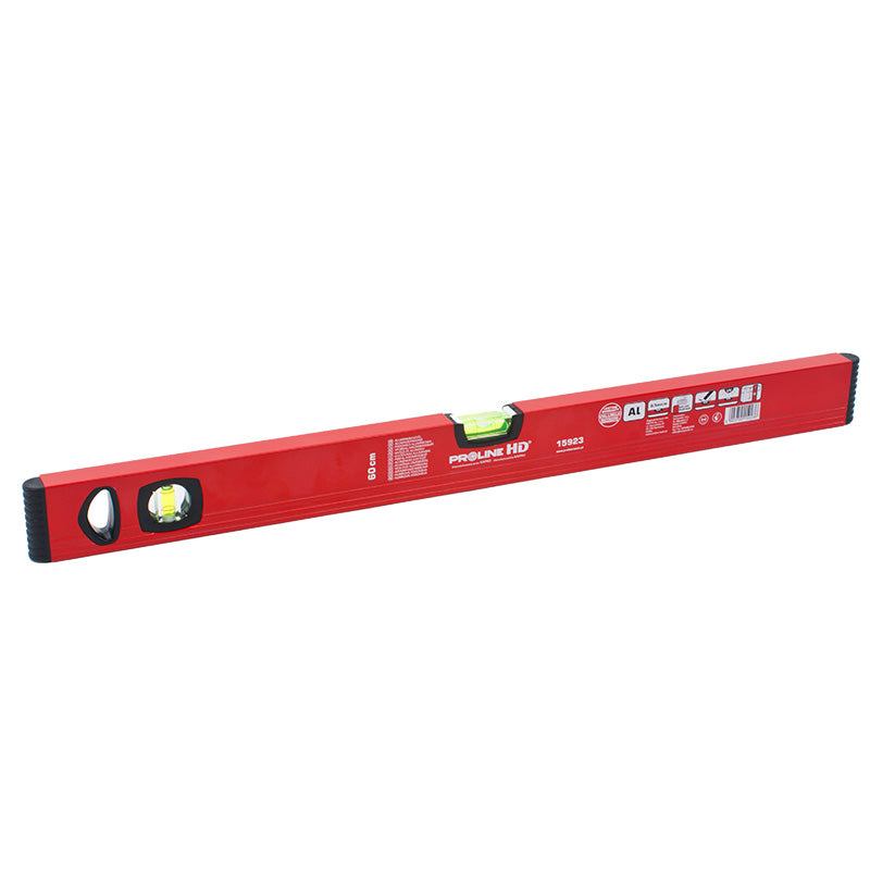 Nivelă PROLINE.HD profil rigid din aluminiu cu 2 bule