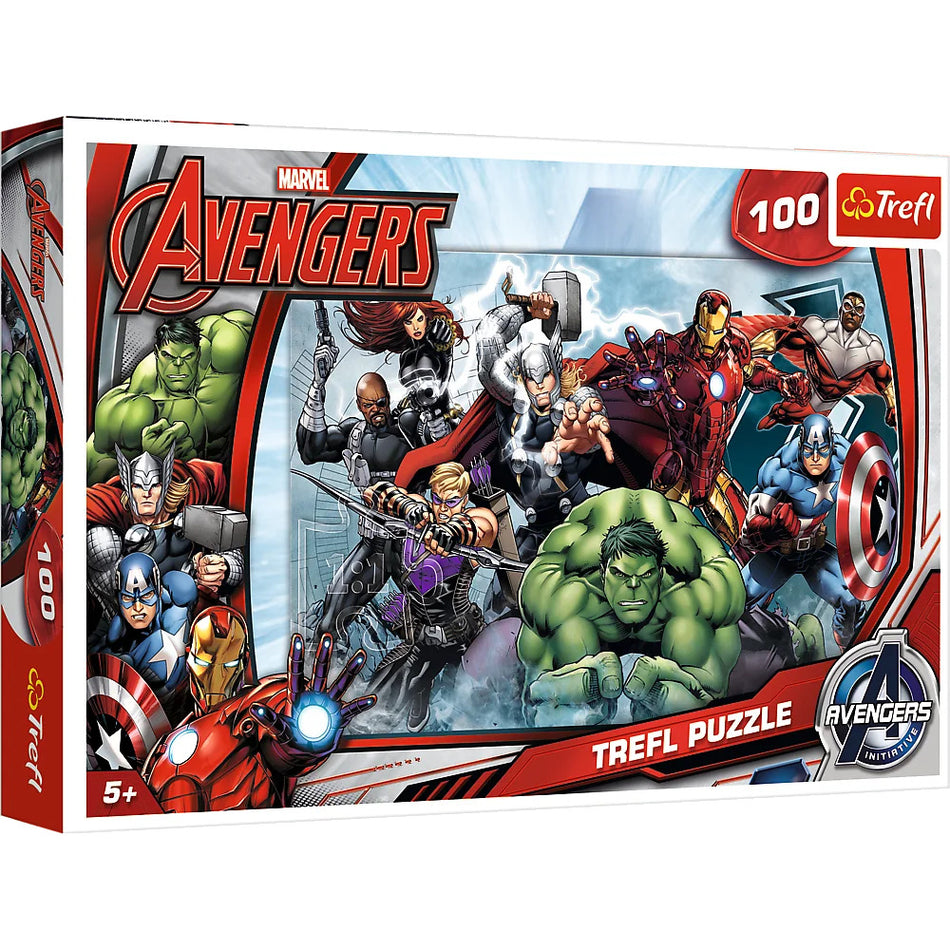 Puzzle Trefl 100 Incepe Atacul Marvel