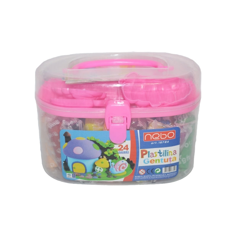 Plastilina 12 Culori/gentuta+accesorii 16783 Nebo
