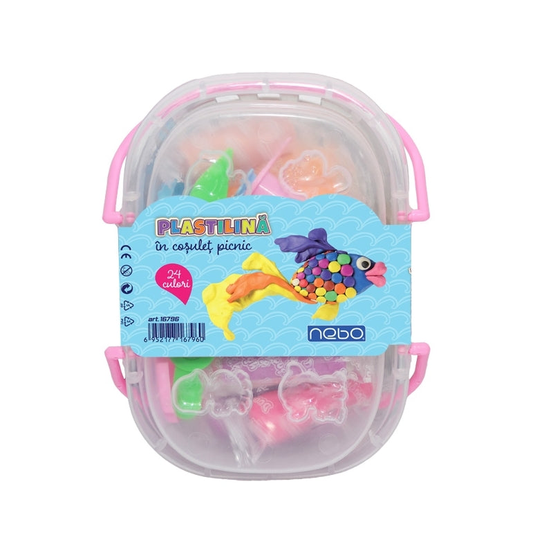 Plastilina Cosulet Picnic, 24 Buc/Set 16796 Nebo