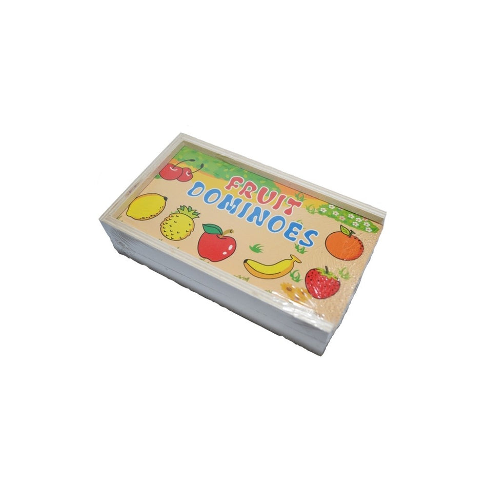 Joc De Lemn Domino Cu Fructe Dm-02