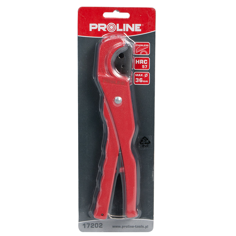 Clește tăiere țeavă multistrat PE-X/AL/PE-RT, max 36 mm, PROLINE 17202