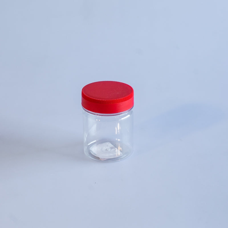 Borcan Pet  Patrat Cu Capac 63mm, 0.5l