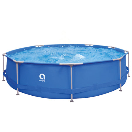 Piscină cadru metalic 366 × 76 cm cu filtru, 6125 l, PVC, Avenli 17799EU