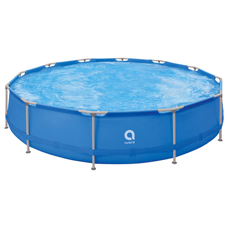 Piscină cadru metalic 427 × 84 cm cu filtru, material PVC, capacitate 9495 l, Avenli 17800EU