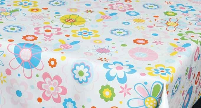Fata De Masa Pvc Flower 140cm, Vanzare La Ml