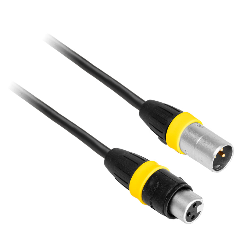 Cablu profesional DMX IP65 XLR tata - XLR mama AFX