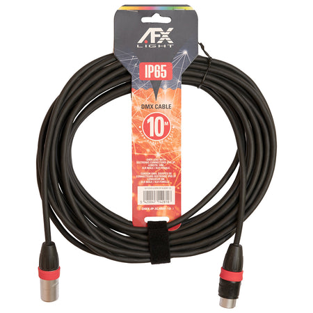 Cablu profesional DMX IP65 XLR tata - XLR mama AFX
