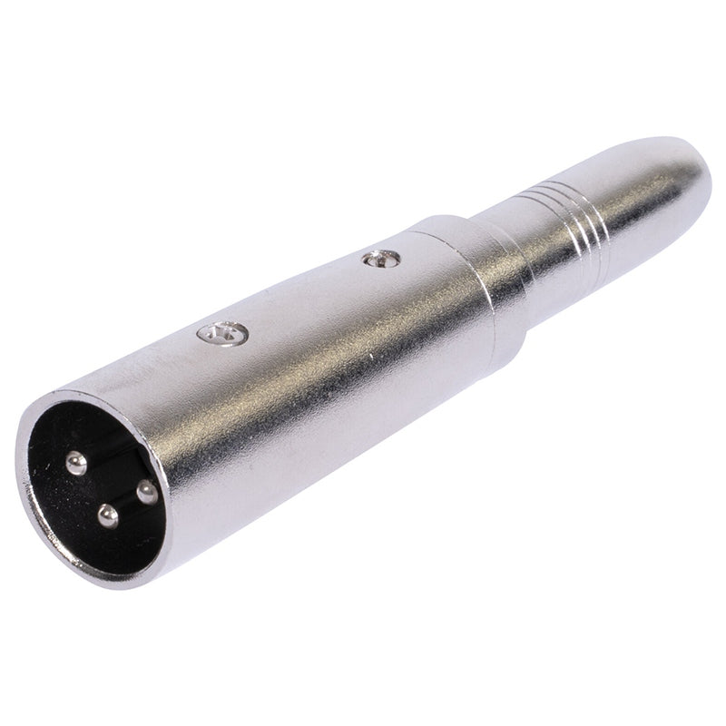 Adaptor XLR tată la Jack 6.35 mm mono metal BST 18-5565