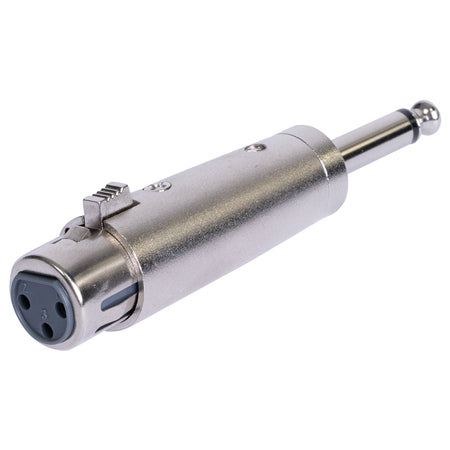 Adaptor XLR mama - jack 6.35 tata mono metalic BST 18-5566