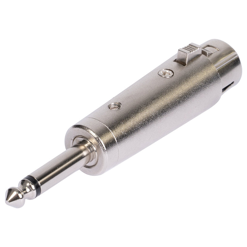 Adaptor XLR mama - jack 6.35 tata mono metalic BST 18-5566