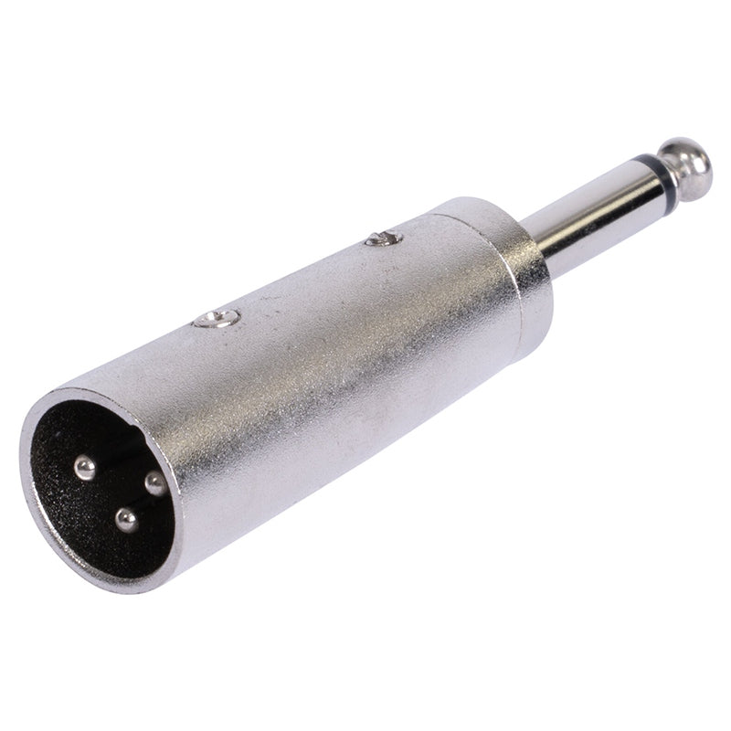 Adaptor XLR tata la jack 6.35 mm mono metalic audio BST 18-5567