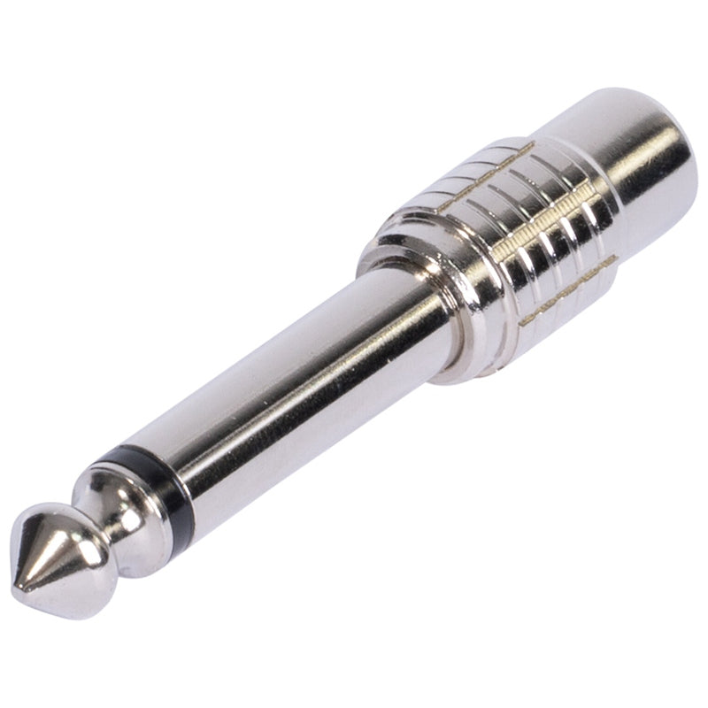 Adaptor Jack 6.35 Tata - Rca Mama Metal Mono