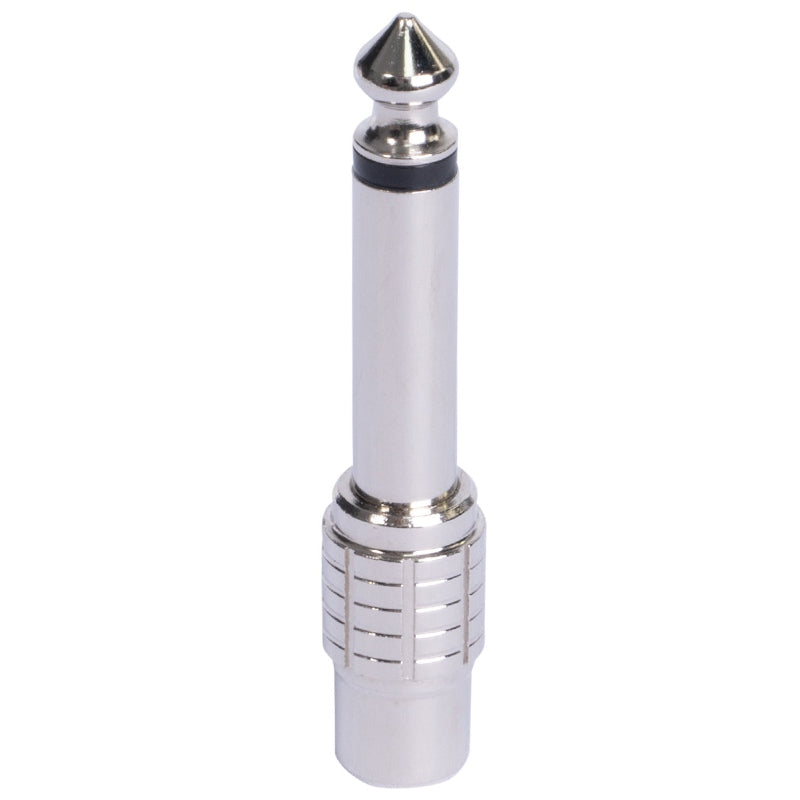 Adaptor Jack 6.35 Tata - Rca Mama Metal Mono