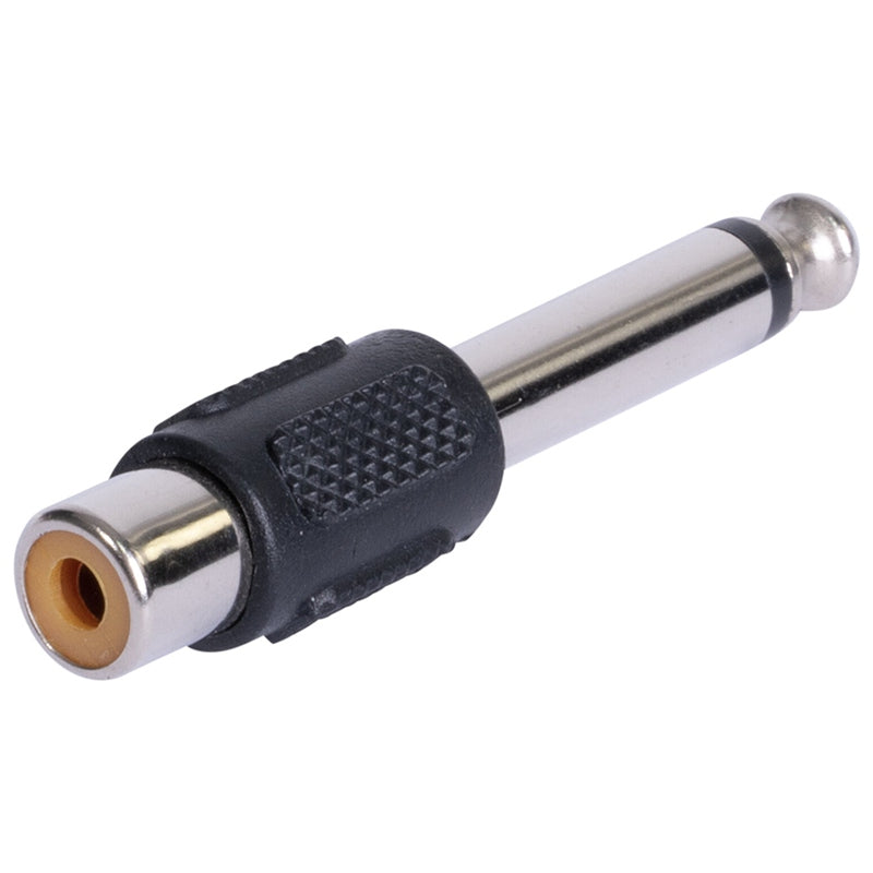 Adaptor jack 6.35 tată - RCA mamă mono BST 18-5585