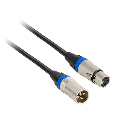Cablu profesional XLR tata la XLR mama 0.6 m BST 18-5590
