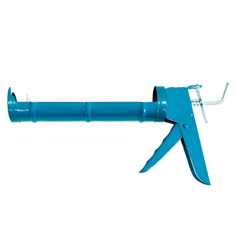 Pistol silicon cu cadru metal semicilindric, 225 mm, mecanism clichet MEGA 18002