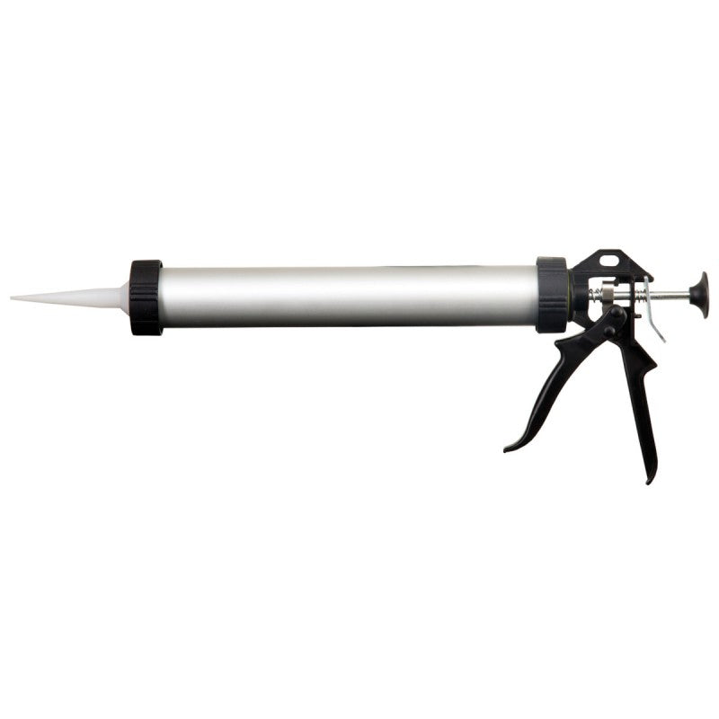 Pistol silicon cu tub dozator și mâner aluminiu 370 mm PROLINE 18010