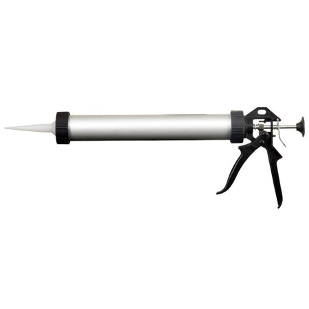 Pistol silicon cu tub dozator și mâner aluminiu 370 mm PROLINE 18010