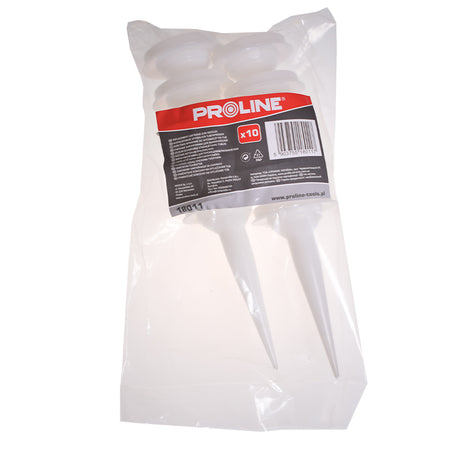 Duze pistol silicon cu tub dozator, 10/set PROLINE 18011