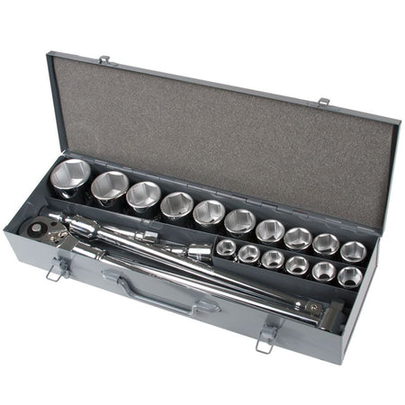 Trusă tubulare 3/4 inch set 21 piese metric PROLINE 18811