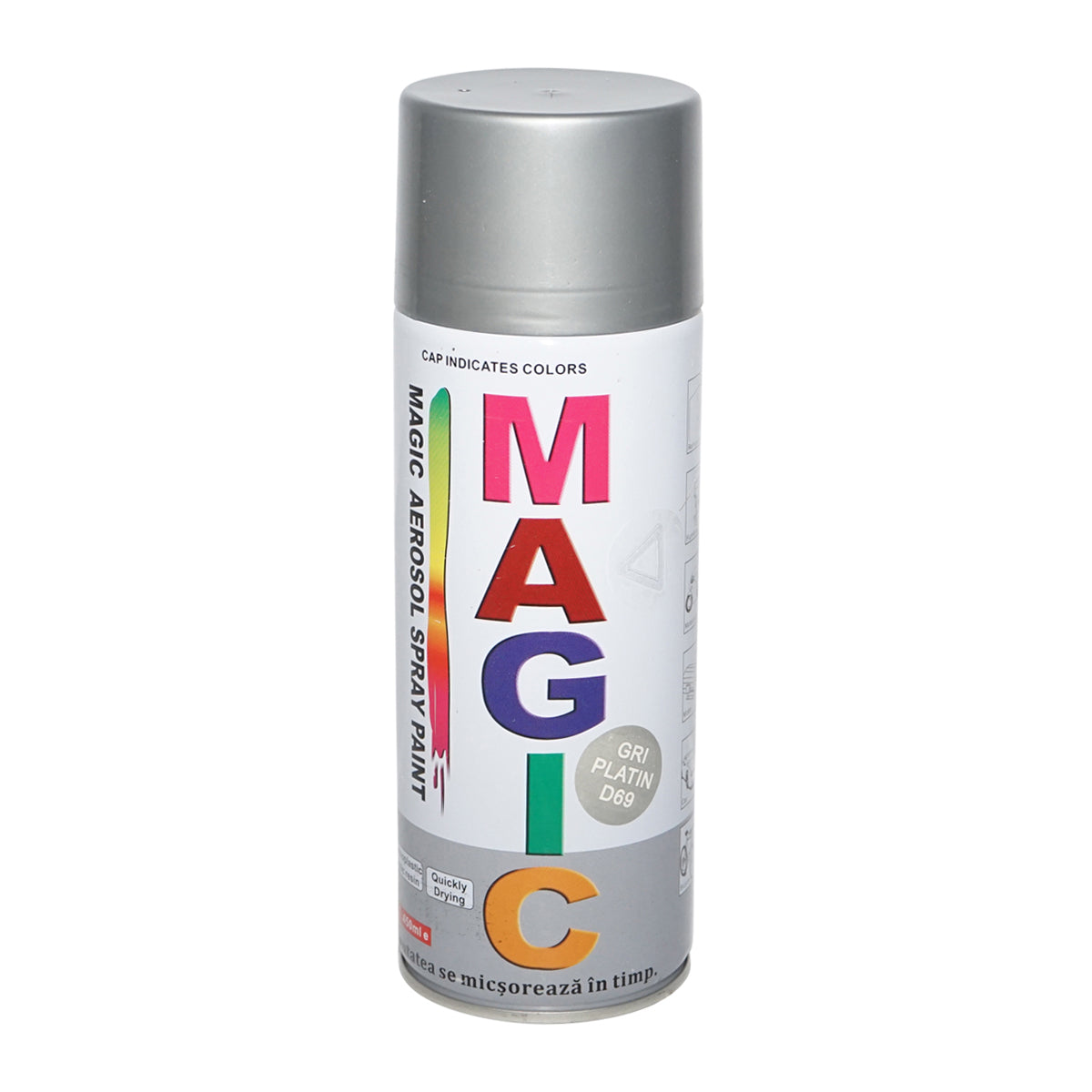 Vopsea Spray Gri Platin D69, 450ml