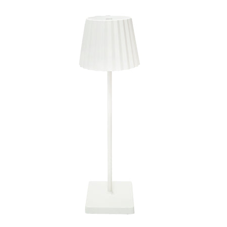 Lampa De Masa Led 3w Reincarcabila, 3.7v 1800mah, Usb 5v 1a, Alb