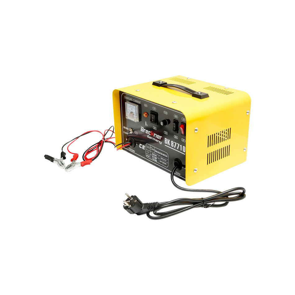 Redresor încărcător pentru baterie auto 12 V / 24 V cu 20 A, alimentare 220 V Breckner Germany BK87710