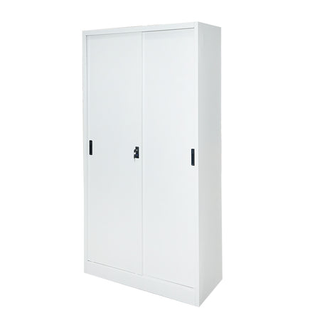 Bk78306 Dulap Metalic 2 Usi Glisante 1800x900x400 Mm Ral7035