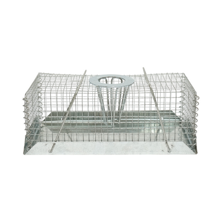 Capcana animale metalică tip cușcă pentru șoareci și rozătoare 18.5x10x7 cm BK87737
