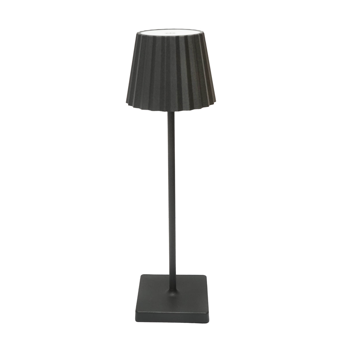 Lampa De Masa Led 3w Reincarcabila, 3.7v 1800mah, Usb 5v 1a, Negru