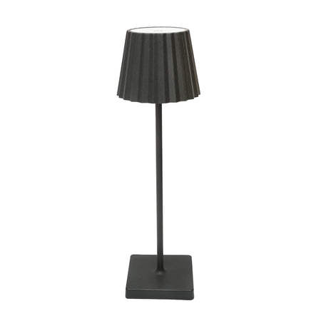 Lampa De Masa Led 3w Reincarcabila, 3.7v 1800mah, Usb 5v 1a, Negru