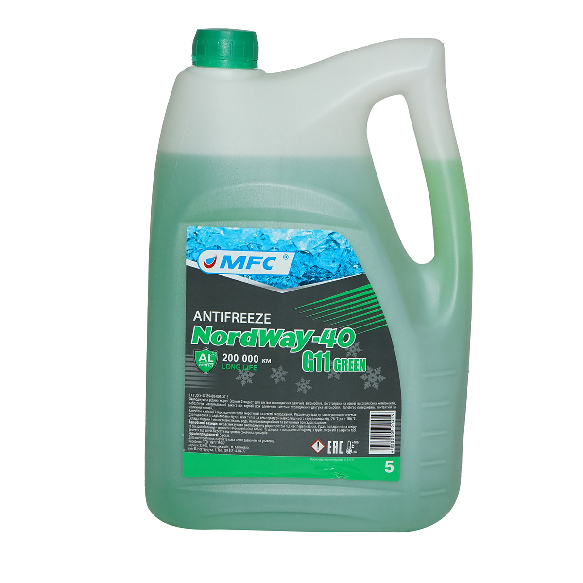 Antigel G11 Verde -40, 5l