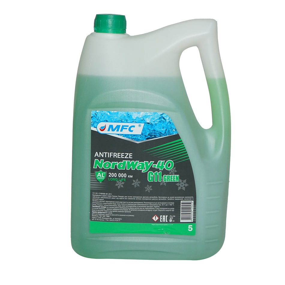 Antigel G11 Verde -40, 5l